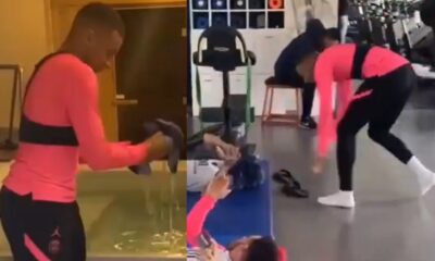 kylian mbappe neymar psg video viral